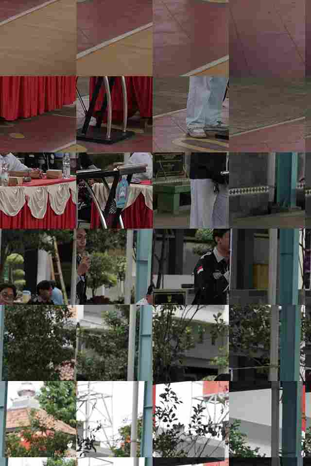 Sambutan Ketua Himpunan Mahasiswa Teknik Elektro di SMA 1 Gebog Kudus 